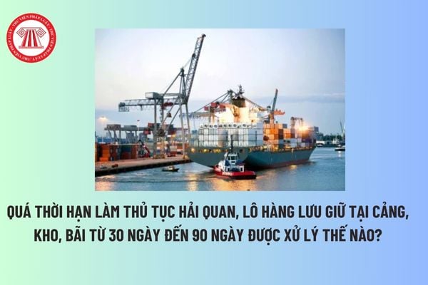 Hình ảnh container xếp chồng tại cảng với thời gian lưu quá hạn