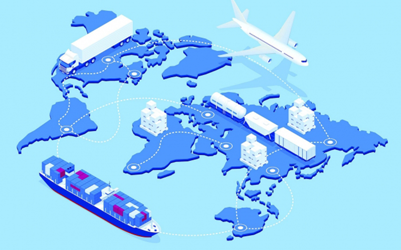 Chuỗi cung ứng toàn cầu kết nối các châu lục