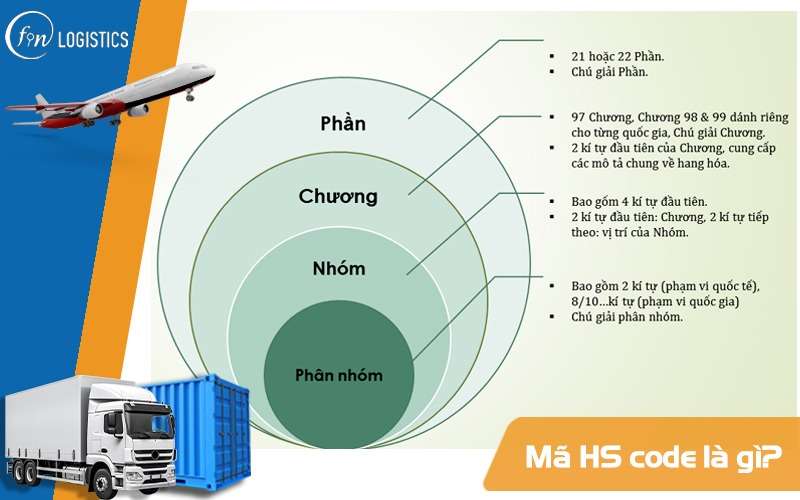 Cấu trúc hệ thống hài hòa HS Code gồm Chương, Nhóm, Phân nhóm